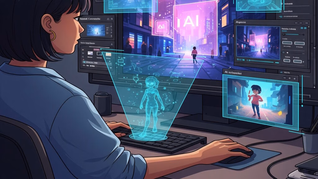 Hvordan lage video med kunstig intelligens